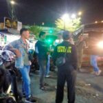 Polsek Sawahan Giat Penyekatan Pengamanan Konvoi PSHT di Prapatan Banyurip