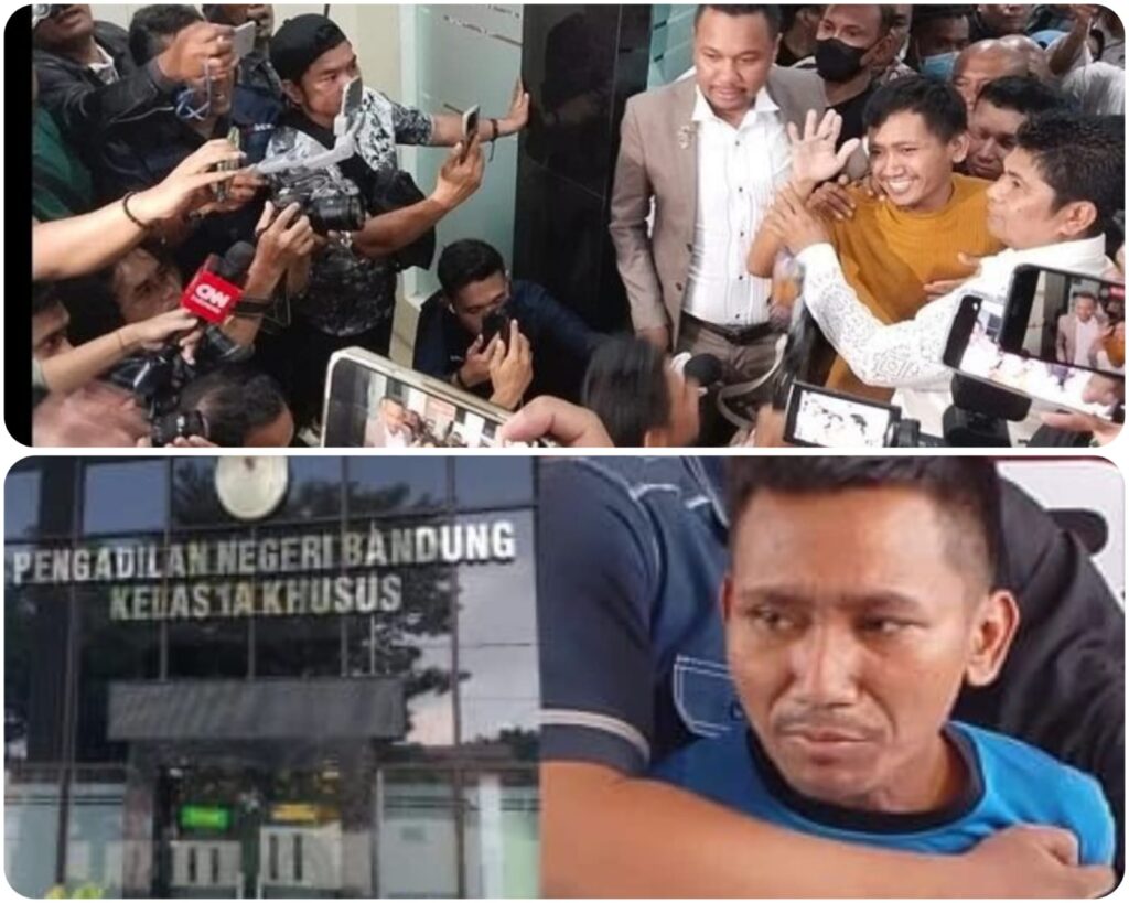 Pegi Setiawan Hirup Udara Bebas, Isak Tangis Sang Ayah Ibunda Pecah di PN Bandung