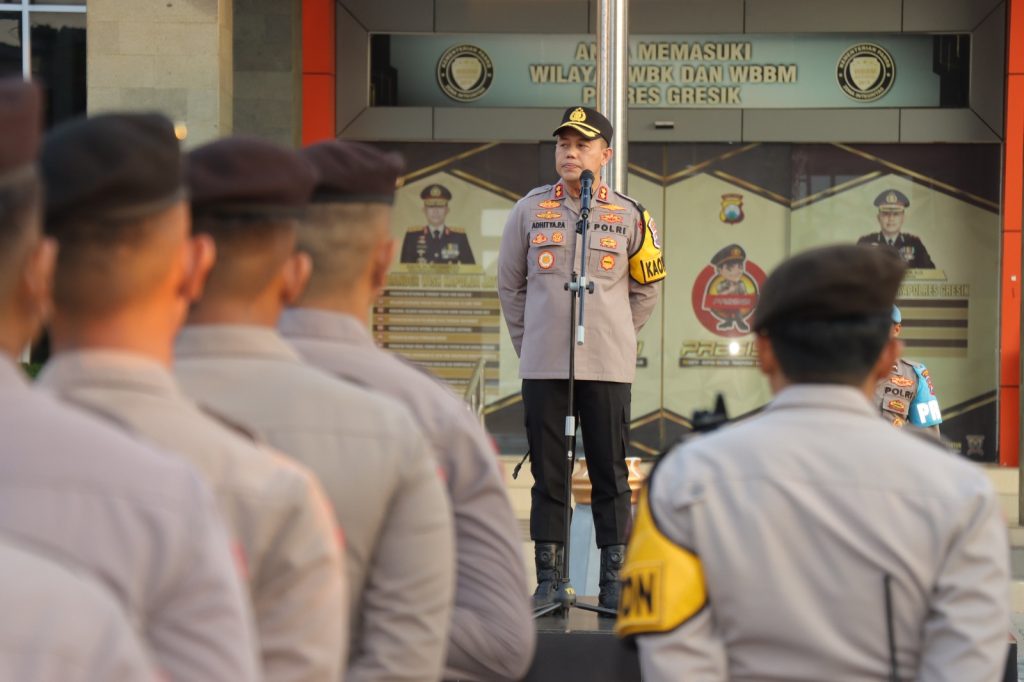 Kapolres Gresik AKBP Adhitya Panji Anom Beri Pesan ke Masyarakat Untuk Bijak Bermedsos