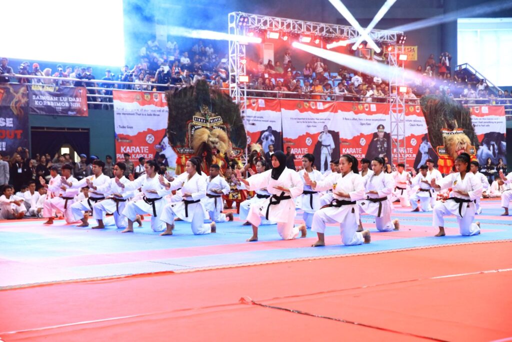 Kapolri Buka National Open Karate Championship di Pakansari Bogor