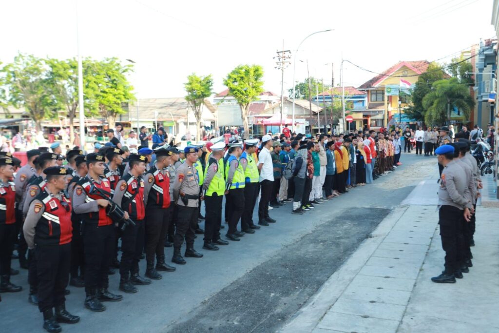 Polisi Lakukan Pengamanan, Gresik Bersholawat di Pulau Bawean Berjalan Kondusif