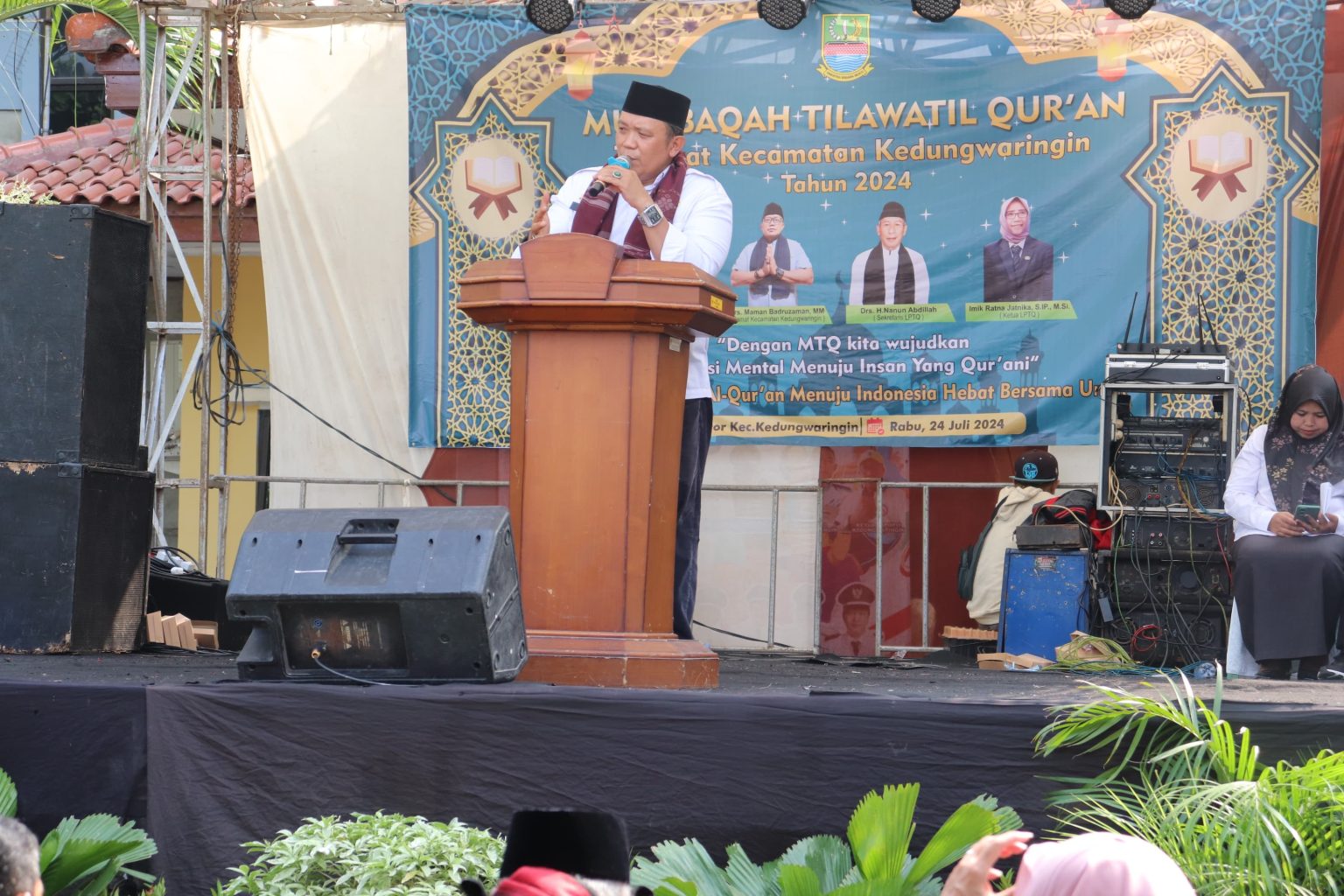 Mewujudkan Revolusi Mental Menjadi Insan Yang Qur’ani, Kecamatan Kedungwaringin Gelar Lomba MTQ Tingkat Kecamatan