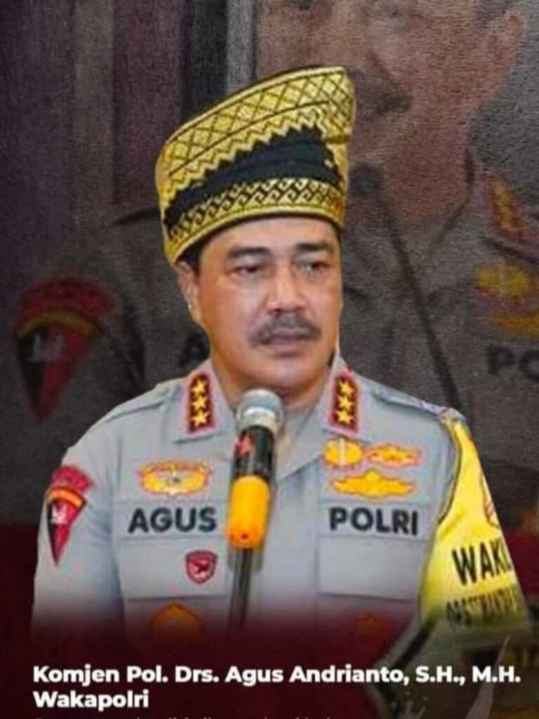 Wakapolri Komjen Pol Drs. Agus Andrianto, S.H, M.H ; Wartawan/Jurnalis Tidak Bisa Di Jerat UUD ITE