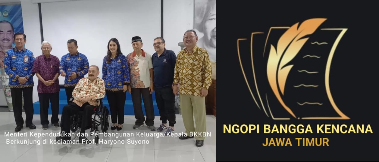 Ngopi Bangga Kencana Dukung BKKBN Jatim, Tokoh Penting KB Jadi Penasehat